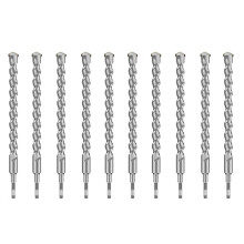 10 stuks 6 mm 150 mm excentrische boorset voor glas, keramische tegels, muur en beton.