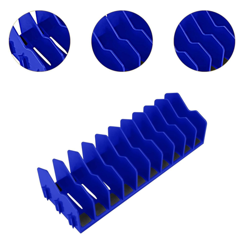Pliers Organizer Hand Tool Organizers,Storage Rack Drawer Cutter Blue 2