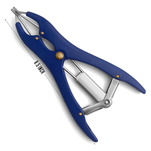 Bloodless Animal Elastrator Casting, Tail Dock, Ring, Balloon Stretcher Sequin Filling Pliers Tools 2