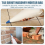 3 Pcs Tile Grout Masonry Mortar Bag with Brick Jointer and Pointers, Caulking for Installation 6