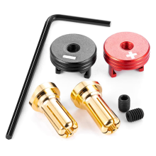 5,0 mm Metallstecker Banana RC Car Lip Batterieanschluss mit Kühlkörper für Modellautos