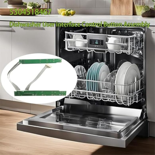 Dishwasher User Interface Control Button Assembly,Dishwasher Switch Assembly,for 5304518467 2