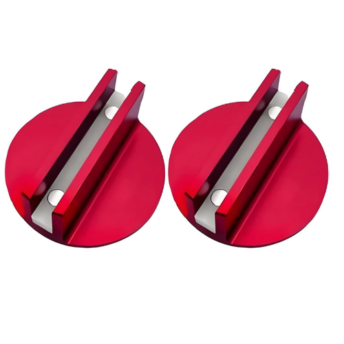 Universal Magnetic, Frame Rail Protector, Pinch Weld Jack Pad, Adapter Slotted Pad,2PCS