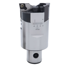 Einstellbarer zweischneidiger RBH52-70-C-Schruppbohrkopf, fein einstellbar, gezahnt