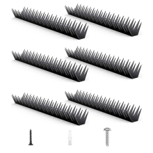 Pointes métalliques anti-escalade pour murs extérieurs, clôtures de jardin, anti-intrusion et anti-vol