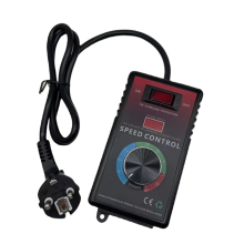 AC-Motordrehzahlregler, 220 V, 15 A, 4000 W, Lüfter mit variablem Regler und 3 Stufen, EU-Stecker