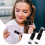 2Pcs Embossing Powder Brushes Retractable Applicator Tool Craft Painting Brush Soft Bristles Handle 6