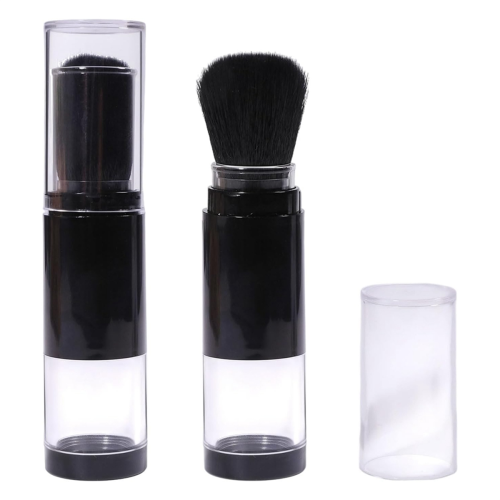 2Pcs Embossing Powder Brushes Retractable Applicator Tool Craft Painting Brush Soft Bristles Handle 1