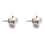 UHF Female SO239 Flange Mount Connector Adapter Test Converter Panel Chassis Handle Coax Cable 2Pcs 1