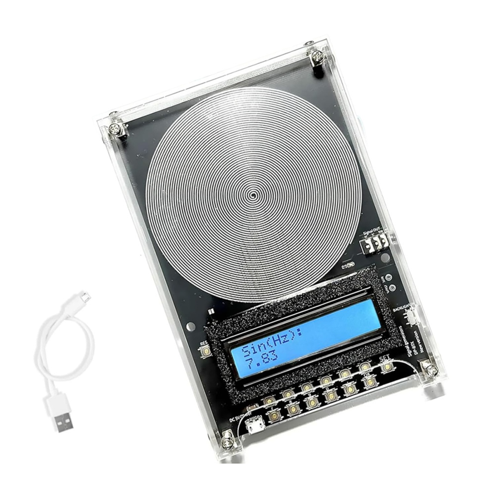 Generatore Di Frequenza Personalizzato V2, Generatore Di Risonanza Schumannwave Da 7,83 Hz, Onda Sinusoidale Regolabile Da 0,01 Hz A 200000 Hz