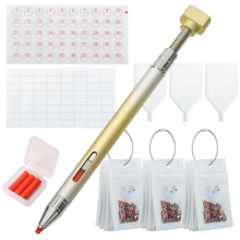 Kunststifte – nachfüllbarer Wachsstift, Diamant-Tabletts, Werkzeuge, Zubehör B