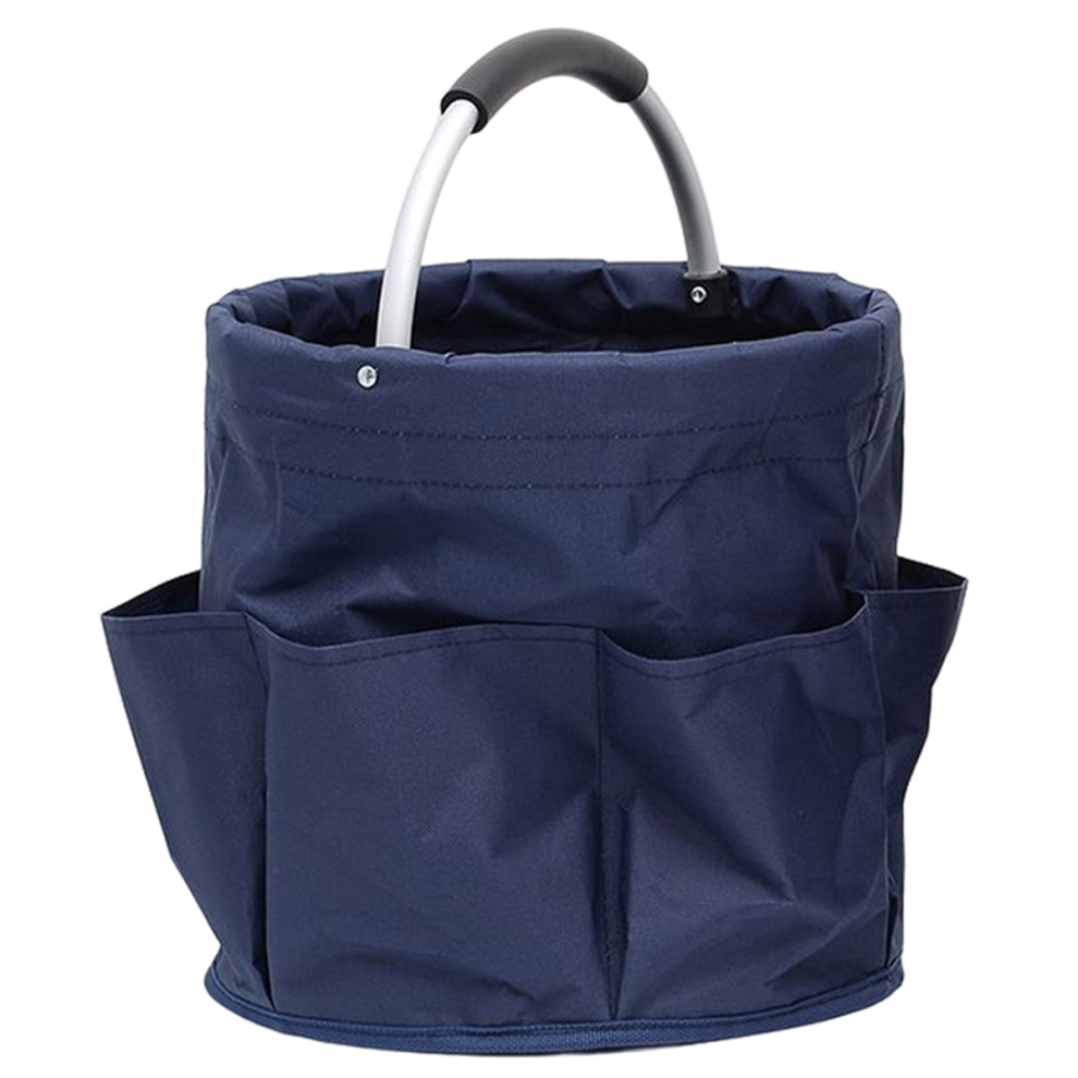 Cestino Portaoggetti Da Campeggio Per Esterni, Portatile, Pieghevole, Per Picnic, Attrezzi Da Giardino Con Manico, Borsa Grande, A