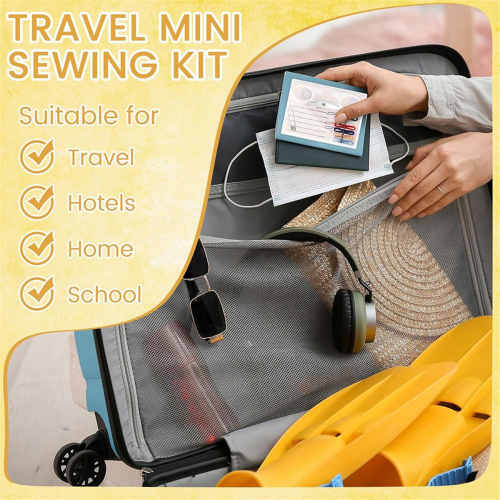 Travel Sewing Kit Mini Needle Thread Portable Tools Beginner DIY Supplies A 2