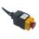 KOA8 Three Phase 400V 5P Industrial Plug in/Off Voltage Protection Waterproof Electromagnetic Switch DZ08 Button 5