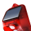 Waterproof Solar Powered Alarm Light Motion Sensor Detector Siren Strobe 7