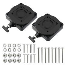 2Pack 2207003 Low-Profile Swivel Basis Kompatibel mit für Ca-Nnon 3991913 Downrigger Montieren