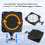 Base pivotante à profil bas 2207003, compatible avec le support de downrigger Ca-Nnon 3991913 4