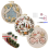 3 Beginner Embroidery Kits, DIY - Kit for Adults, Includes Hoops, Instructions, and Accessories 1