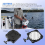 Base pivotante à profil bas 2207003, compatible avec le support de downrigger Ca-Nnon 3991913 3