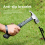 Outdoor Camping Zelt Baldachin Hammer Multifunktionale Nagel Puller Ausrüstung Orange 3