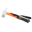 Outdoor Camping Zelt Baldachin Hammer Multifunktionale Nagel Puller Ausrüstung Orange 1