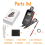 Machine de soudage par points portable professionnelle TK-10B, écran couleur intelligent, mini-machine de bricolage 8