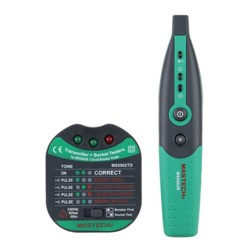 Rilevatore Automatico Di Interruttori Automatici MS5902, Tester Per Prese Di Corrente Con Fusibile Spina Ue 220 V Specifiche Con Torcia Elettrica~p144618603 - Foto 10