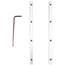 Set di connettori per guide di guida per sega circolare Sostituzione del set di taglio della tavola di legno per /