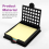 Dispenser Postit con stencil per note adesive, per modello di clip per supporto per blocco note autoadesivo da 3x3 pollici 6