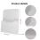 Practical Magnetic Wall File Holders Marker Holder Whiteboard Versatile Storage Box Desktop Container Easy to Store 4