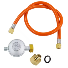 Gasregler, Zubehör, 1/2-Zoll-Adapter, Teil, Metallschlaucharmaturen, Anschluss, 5 Fuß für Heizungen, Steaköfen