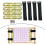 1 Set Side Tensioners for Embroidery High Elasticity Fabric Tension Clamp Adjustable Fastening Clip E 1