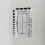 2pcs 7 Step Ruler Measurement Tool Transparent Caliper Portable Plastic Vertical Horizontal ECG Assessment 6
