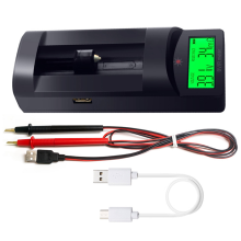 Hochpräziser digitaler multifunktionaler 4-Leiter-Sondenstifttester USB DC misst den Batteriewiderstand