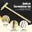 Hand Tools 6 In1 Micro-Multifunction Hammer, in 1 Mini Multifunction Craft Hammer & Screwdrive Mallet 7