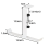 2Pcs Adjustable Desk Edge Hook Without Punching Office Desktop Hanging Bag Backpack Storage 3