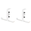 2Pcs Adjustable Desk Edge Hook Without Punching Office Desktop Hanging Bag Backpack Storage 1