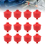 12 Pcs Disposable Mini Filter Paint Whirlwind Air Line Filter,1/4 Inch Threads Fit for Tool 2