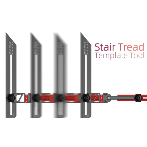 Treppenstufenschablonenwerkzeug Jig Nut Locking Step Scribe 2