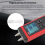 Digital Manometer UT366A Luftdruckmessgerät Handheld Differential Detektor Messgerät 6