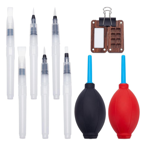 9 Pieces Ink Mixing Tool Set for Card Making Embossing Painting Rendering DIY Paint 1
