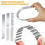 5 Pcs Flexible Polymer Clay Cutters, Blade Clay, Slicer with 8pcs Round Circle Shape Cutters 4