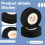 36PCS 36x10mm Black Hot Stamp Coder Ink Roll for MY380F DK1000 DK1100 Coding Sealing Machine 10