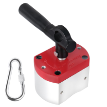 600 LB aan/uit-magneten, magnetische lashouder, multifunctionele schakelaarmagneet voor heffen en hanteren, metaalzeef