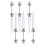 6Pcs Beadable Brieföffner Umschlag Schneider Papier Mail Abgerundeten Griff 1