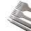 1 Set Basic Leather Diamond Chisel Punch Iron Tool Sewing DIY Craft Tools 4mm/ 1-2-4-6 Teeth 1