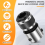 Quick Change Chisel Retainer, Retaining Chuck Attachments, Air Spring Retainer for Fixing Most Shovels 6