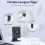 Caregiver Pager Wireless Call Button for Elderly, Alert Seniors with Vibration, LED Display, Mute 6