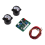 35mm VU Meter Stereo Audio Amplifier Level Indicator Backlight Adjustable with Driver Board for AMP 4