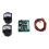 35mm VU Meter Stereo Audio Amplifier Level Indicator Backlight Adjustable with Driver Board for AMP 3
